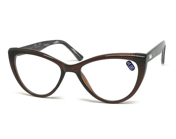 Brille mit Lesefenster & selbst tönenden Gläsern (Ella)