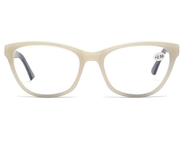 Brille mit Lesefenster & selbst tönenden Gläsern (Bianca)