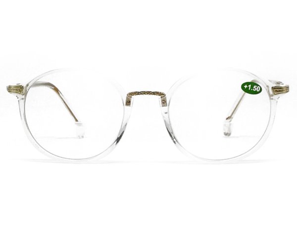 Brille mit Lesefenster & selbst tönenden Gläsern (Christi)