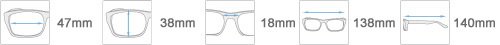 Hornbrille (Monza) inkl. Gleitsichtgläser