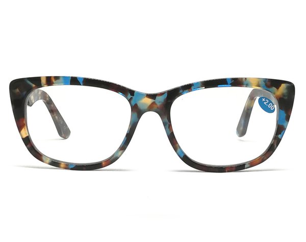 Brille mit Lesefenster & selbst tönenden Gläsern (Alla)