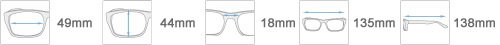 Einstärkebrille zum Komplettpreis (Amarena) CHF.258.-