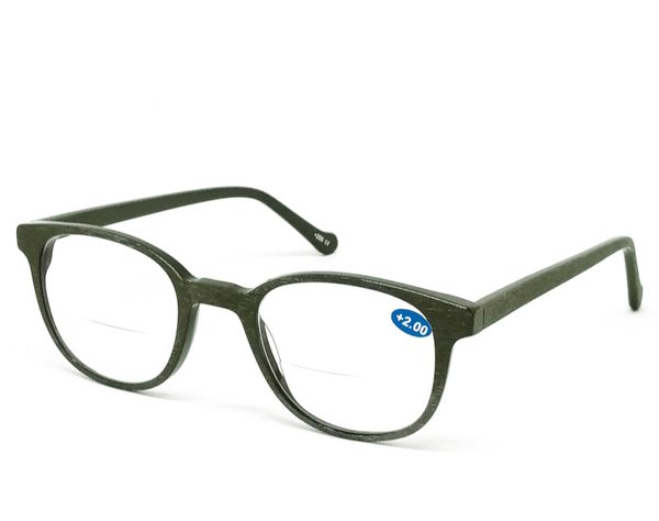 Brille mit Lesefenster & selbst tönenden Gläsern (Oli)